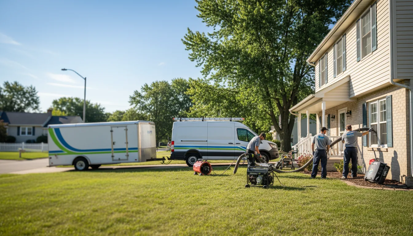 Flooded Basement Restoration And Cleanup With Repair in Battle Creek, NE near me